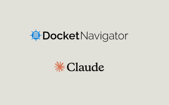 Docket Navigator Launches MCP Connector for Claude, Bringing Hand-Coded Litigation Intelligence Into Existing Workflows
